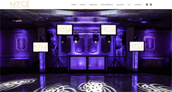 Desktop Screenshot of nyceproductions.com